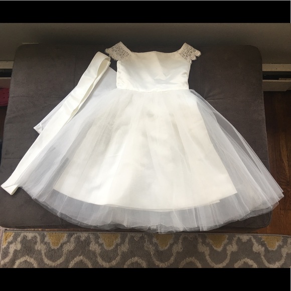 Toddler Girl Flower Girl Dress - Picture 1 of 5